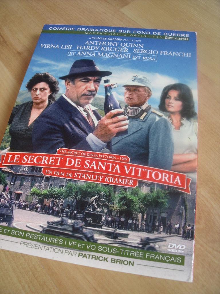 Le secret de Santa Vittoria (Antony Quinn, Anna Magnani, À partir de 9 ans, Enlèvement ou Envoi, Comme neuf
