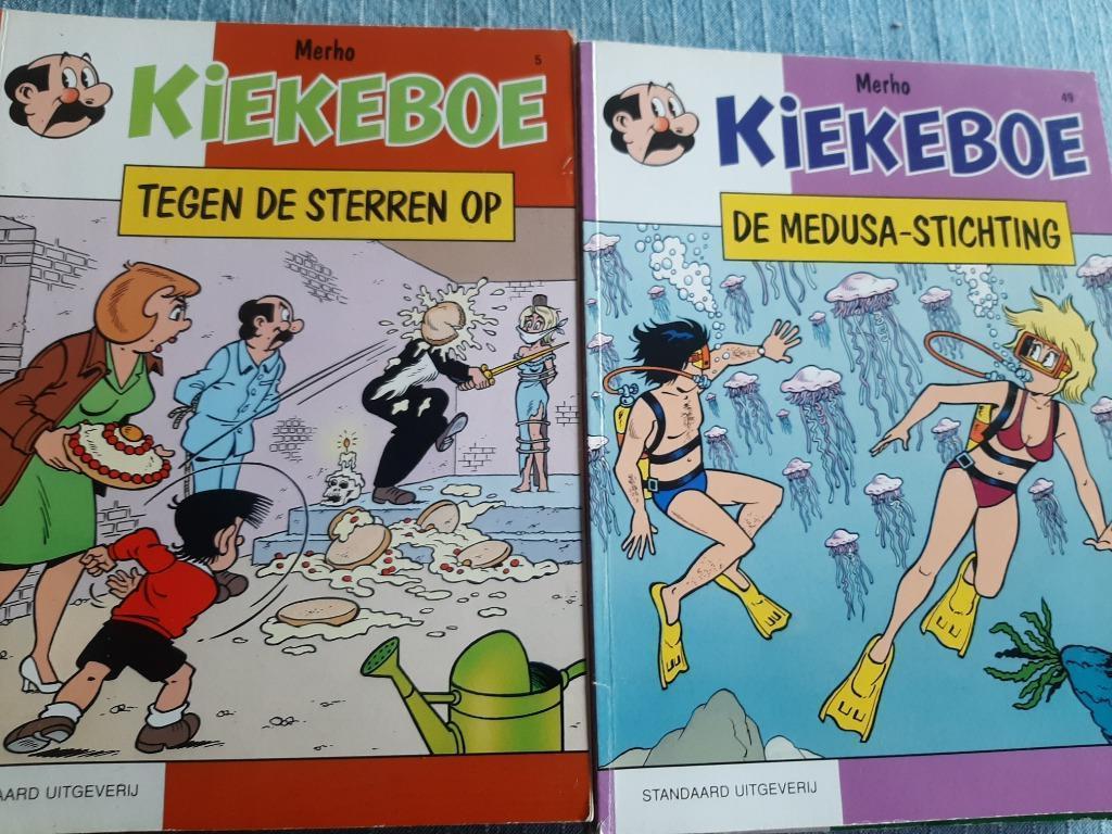 PAKKET (21 strips) KIEKEBOE (herdruks 1999 - 2000), Boeken, Stripverhalen, Meerdere stripboeken, Ophalen, Gelezen, Merho