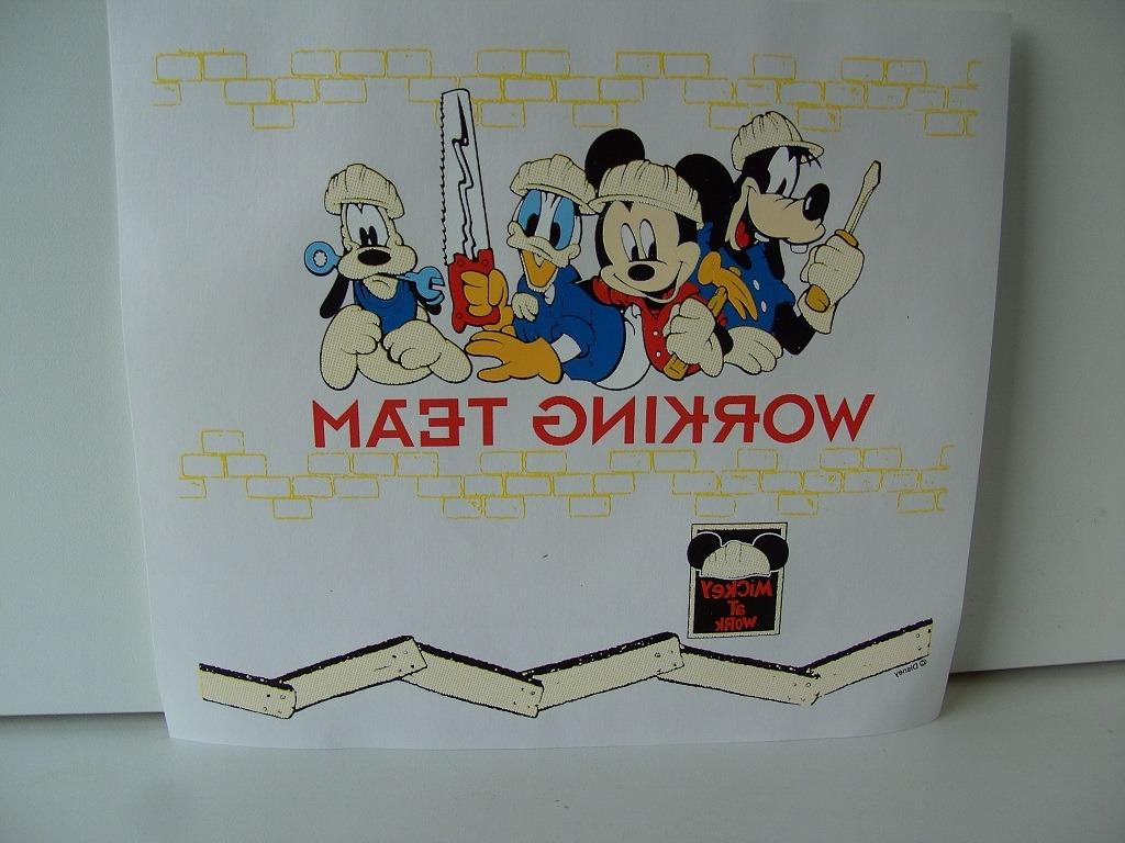 DISNEY STRIJK PRINTS 665 STUKS, MAAK EEN TEAM, Ophalen of Verzenden, Nieuw, Knutselen
