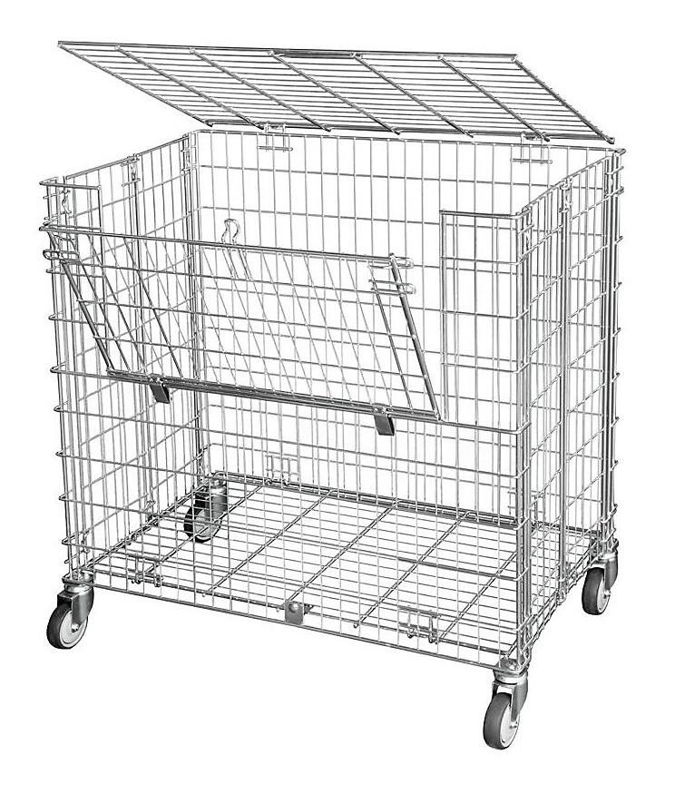 Ballenwagen Draadkar Rolcontainer, Doe-het-zelf en Bouw, Transportwagens, 100 liter of meer, Ophalen, Zo goed als nieuw, Overige typen