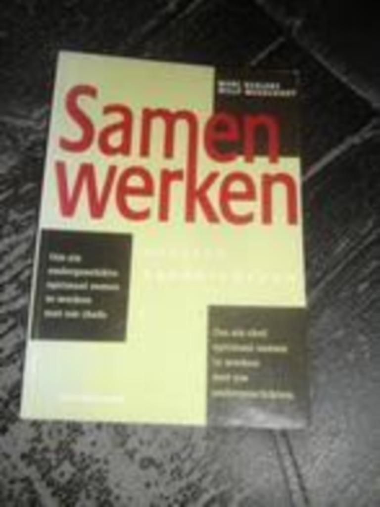 boek samen werken - sociale vaardigheden- Marc Buelens, Enlèvement ou Envoi