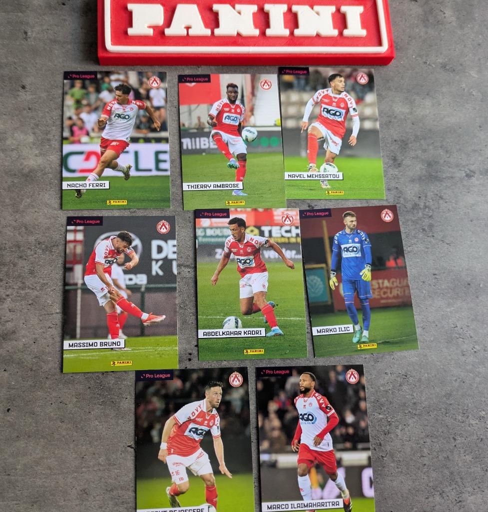 Panini trade cards/adrenaline voetbal 8X KV KORTRIJK 2024/25, Verzenden, Nieuw
