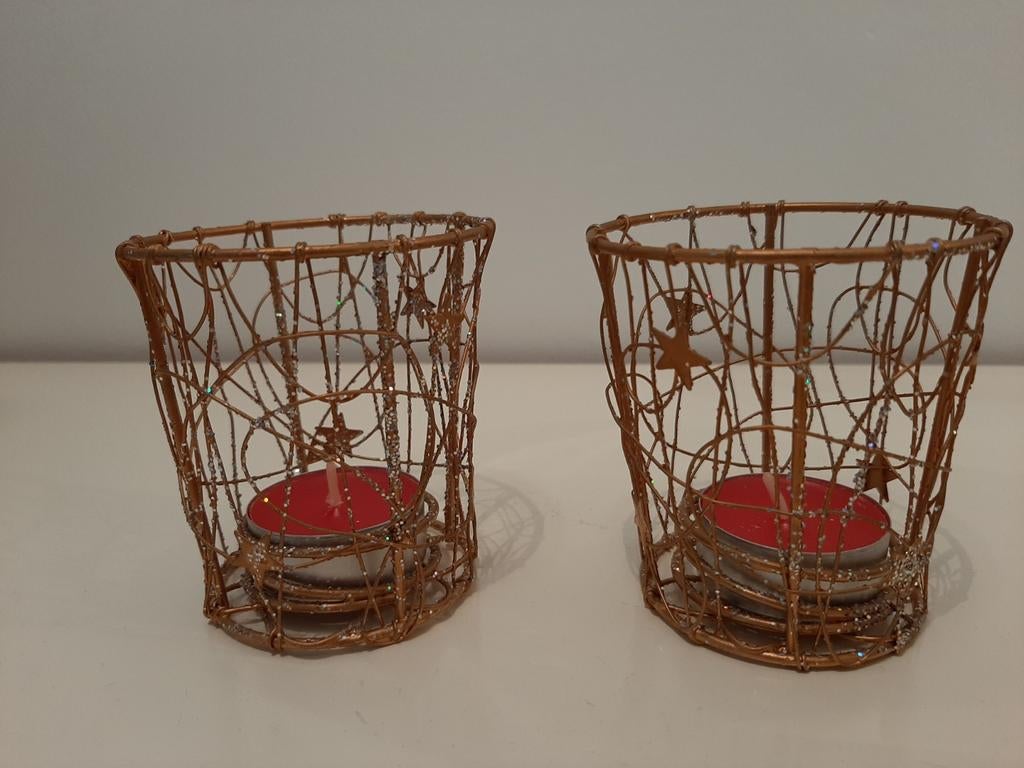 2 prachtige kerstlichtjes, Diversen, Kerst, Ophalen
