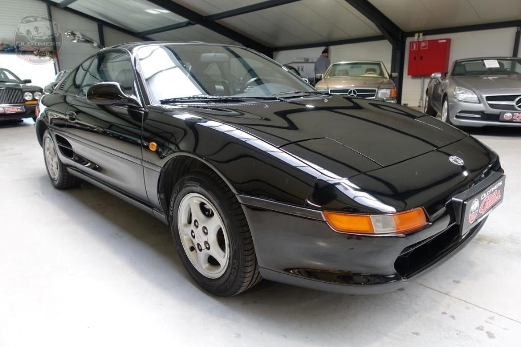 1991 Toyota MR2, 1998 cc, Achterwielaandrijving, Zwart, Lederen bekleding