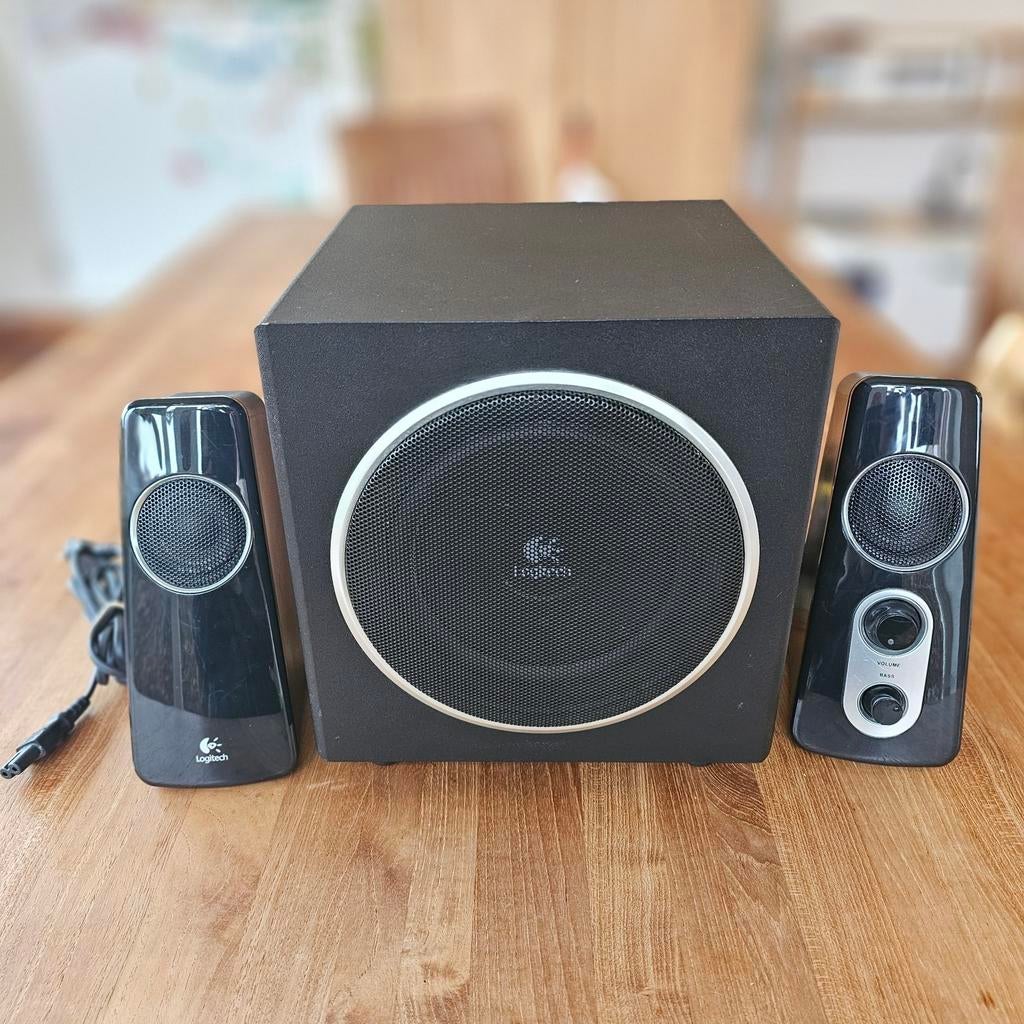 Logitech Speaker System Z523, Enlèvement ou Envoi, Comme neuf