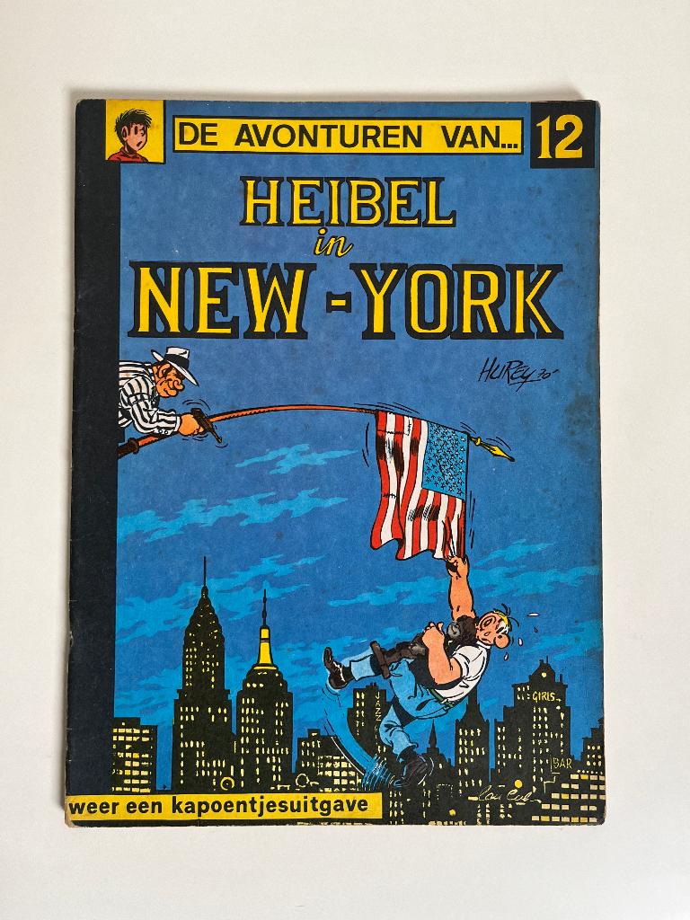 Hurey - Ketje 12 - Heibel in New York - 1970, Ophalen of Verzenden, Hurey