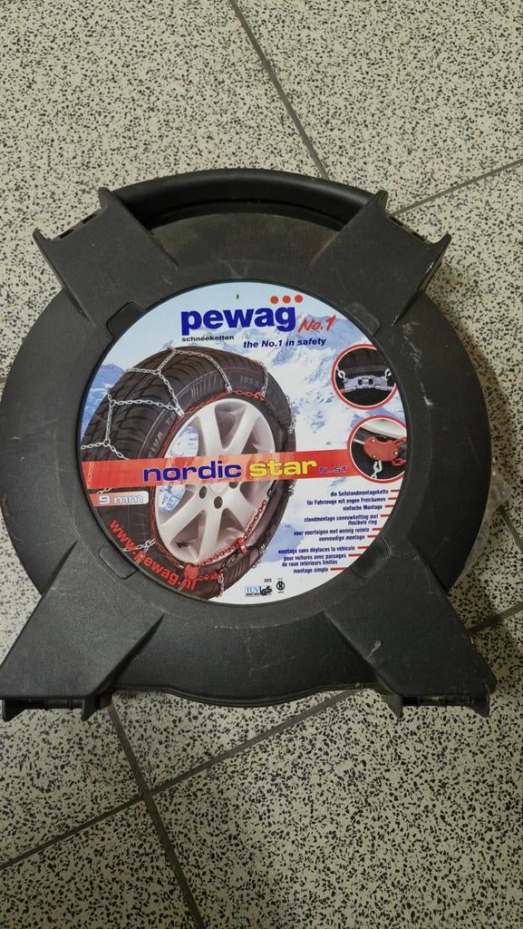 Sneeuwkettingen pewag niet gebruikt, Ophalen