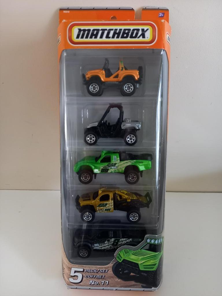 Matchbox 5 pack Off-Road Adventure nr11 (2011), Enlèvement ou Envoi, Neuf, Voiture, Matchbox