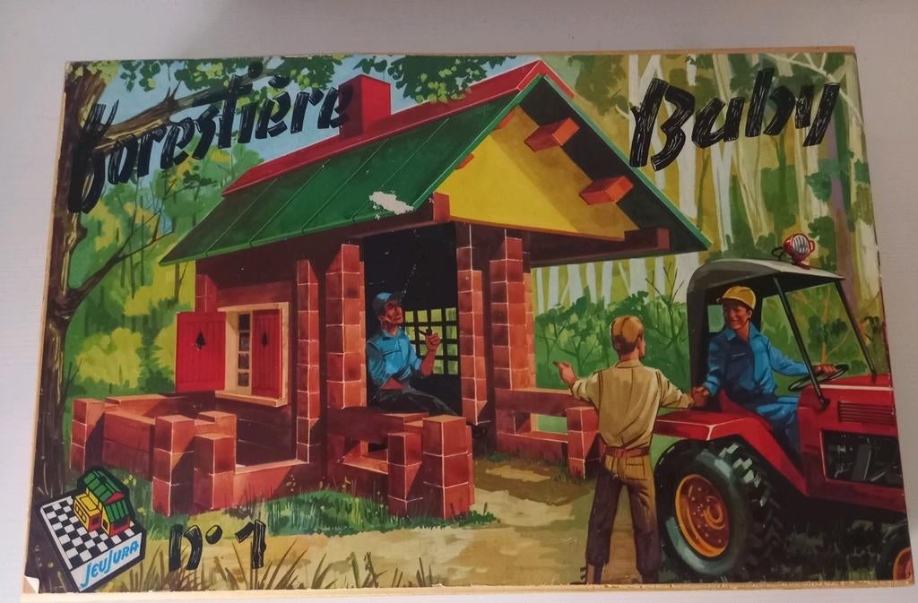 Jeu de construction en bois complet - FORESTIERE, Enlèvement ou Envoi