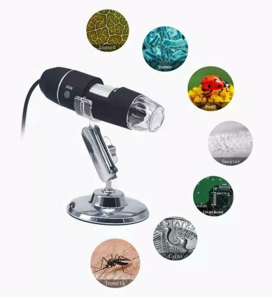Microscope numérique 1080P 1000x ZoomUSB/comp.hone OSandroid, Enlèvement, Neuf, 1000x ou plus, Microscope biologique