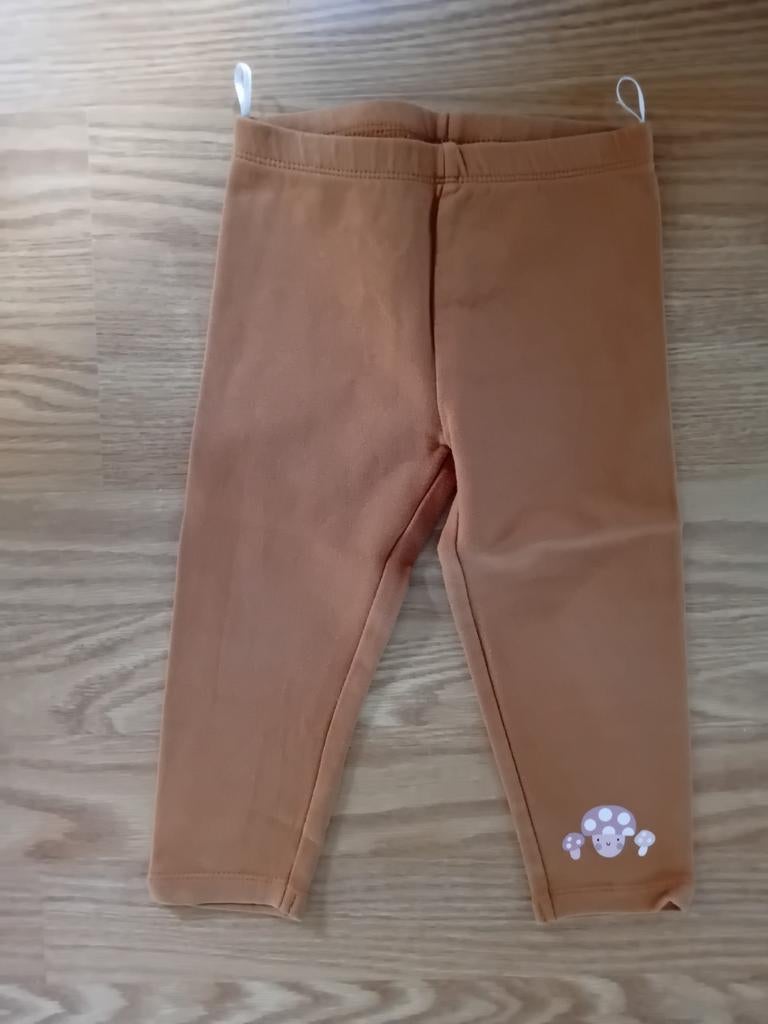 Bruine legging paddestoel, Kinderen en Baby's, Broekje, Meisje, Ophalen of Verzenden, Zo goed als nieuw