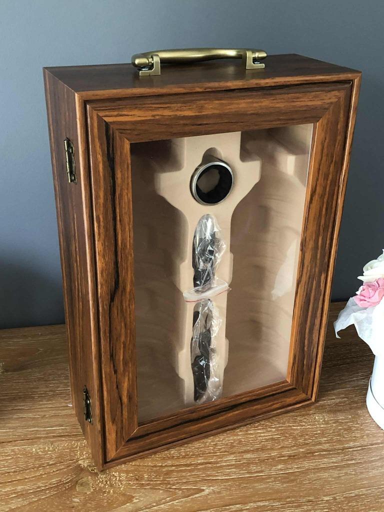 Coffret cadeau pour 2 bouteilles - Neuf, Collections, Vins, Enlèvement ou Envoi, Neuf, Autres régions, Vin rouge