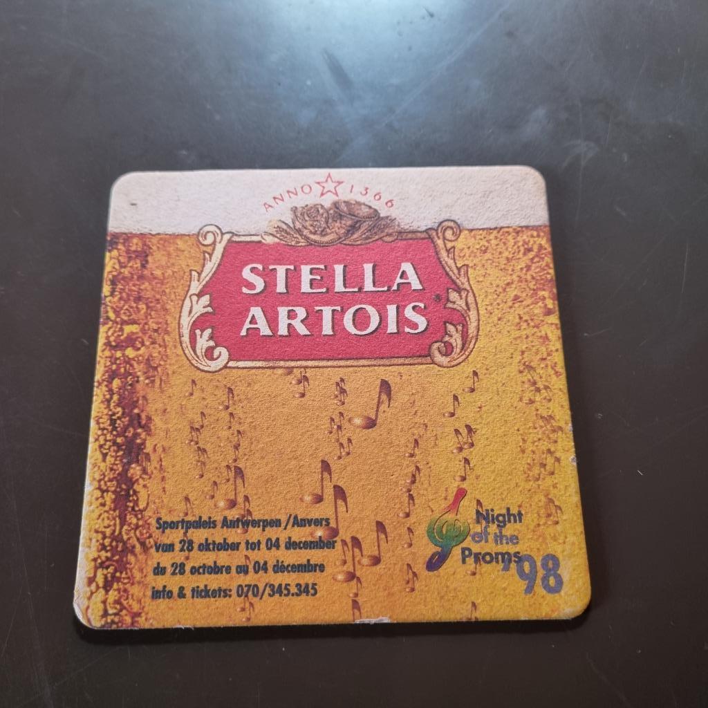 Sous Bock Stella Artois (modèle 159), Ophalen of Verzenden, Gebruikt, Viltje(s), Stella Artois