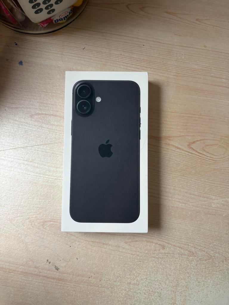 Iphone 16 plus black, Telecommunicatie, Mobiele telefoons | Apple iPhone, Ophalen of Verzenden, Zo goed als nieuw, IPhone 16