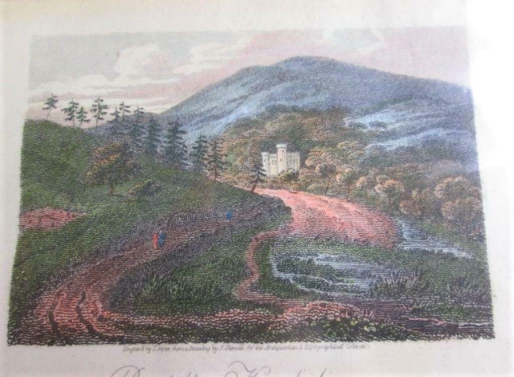 gravure: Drumtochty Kincardinshire, 1811, Ophalen of Verzenden