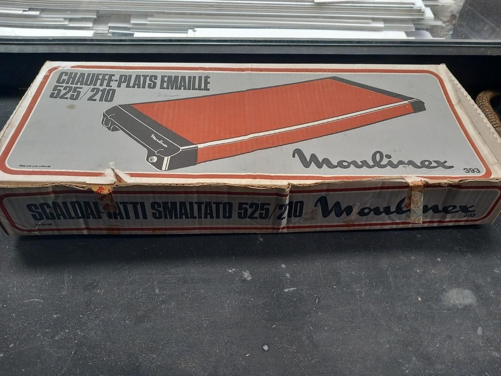 Electrische schotelverwarmer moulinex, Ophalen of Verzenden, Zo goed als nieuw