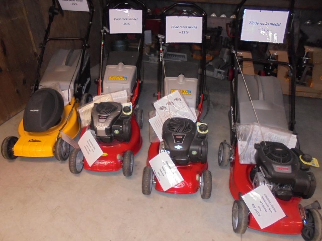 Nog 2 grasmaaiers aan netto prijzen  - 25 %, Ophalen, Nieuw