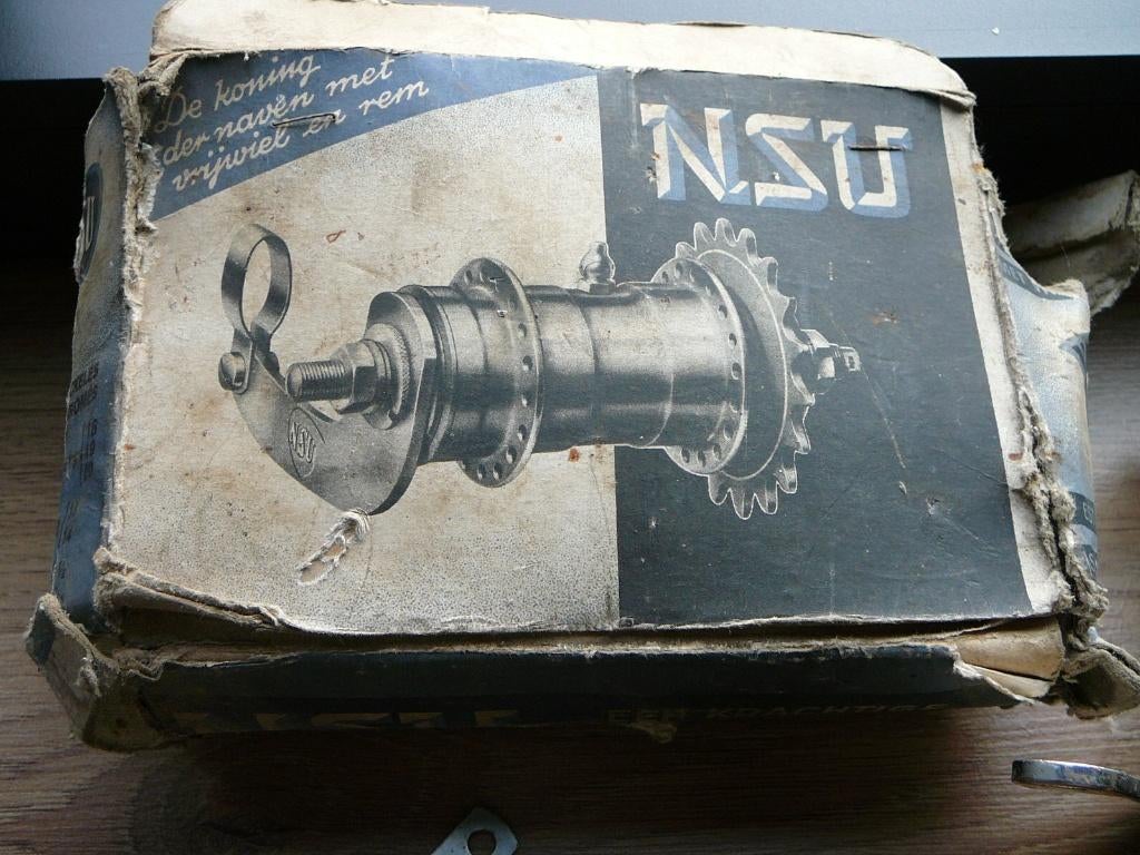 NSU achternaaf, Fietsen en Brommers, Ophalen of Verzenden