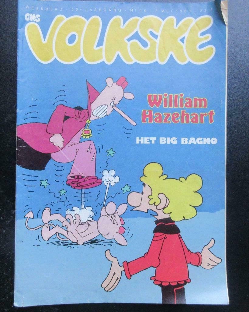Weekblad "Ons Volkske" 1988, Boeken, Stripverhalen, Ophalen of Verzenden, Gelezen