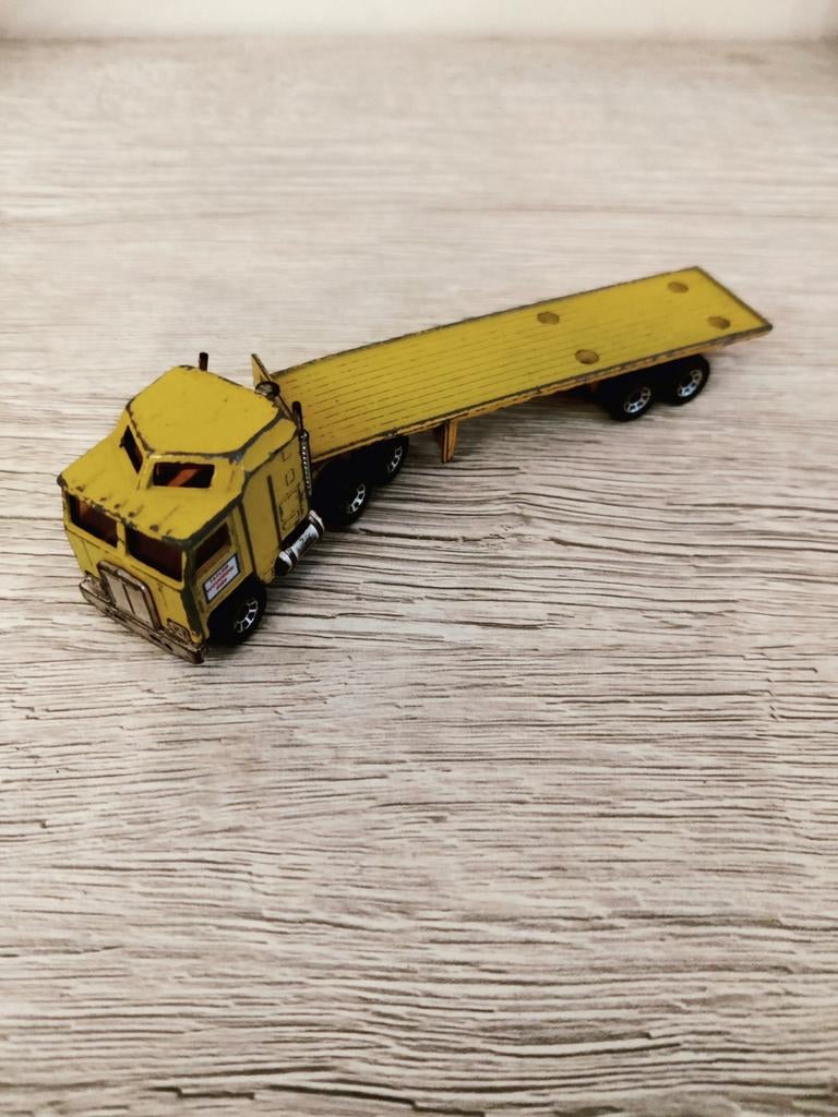 Matchbox Articulated trailer 1981, Ophalen, Gebruikt