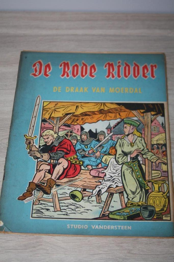 1e druk nr 9 , De Rode Ridder (Willy Vandersteen) 1961, Enlèvement ou Envoi, Willy Vandersteen, Une BD, Utilisé