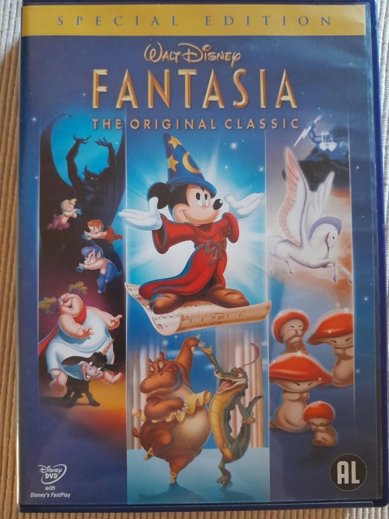 Fantasia, Tekenfilm, Ophalen of Verzenden, Zo goed als nieuw, Alle leeftijden
