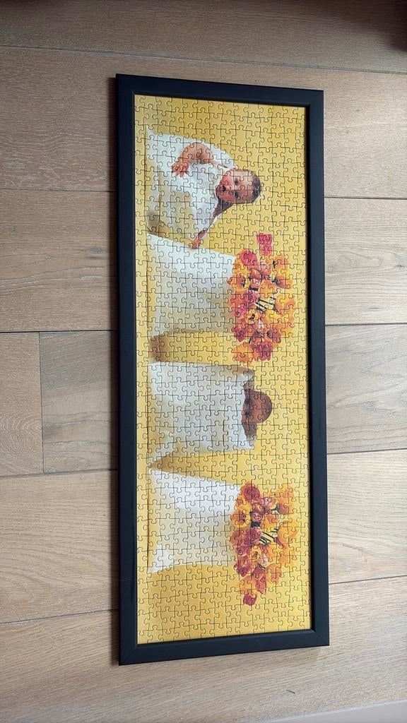 Ingekaderde puzzel. Anne Geddes, Ophalen of Verzenden, Zo goed als nieuw