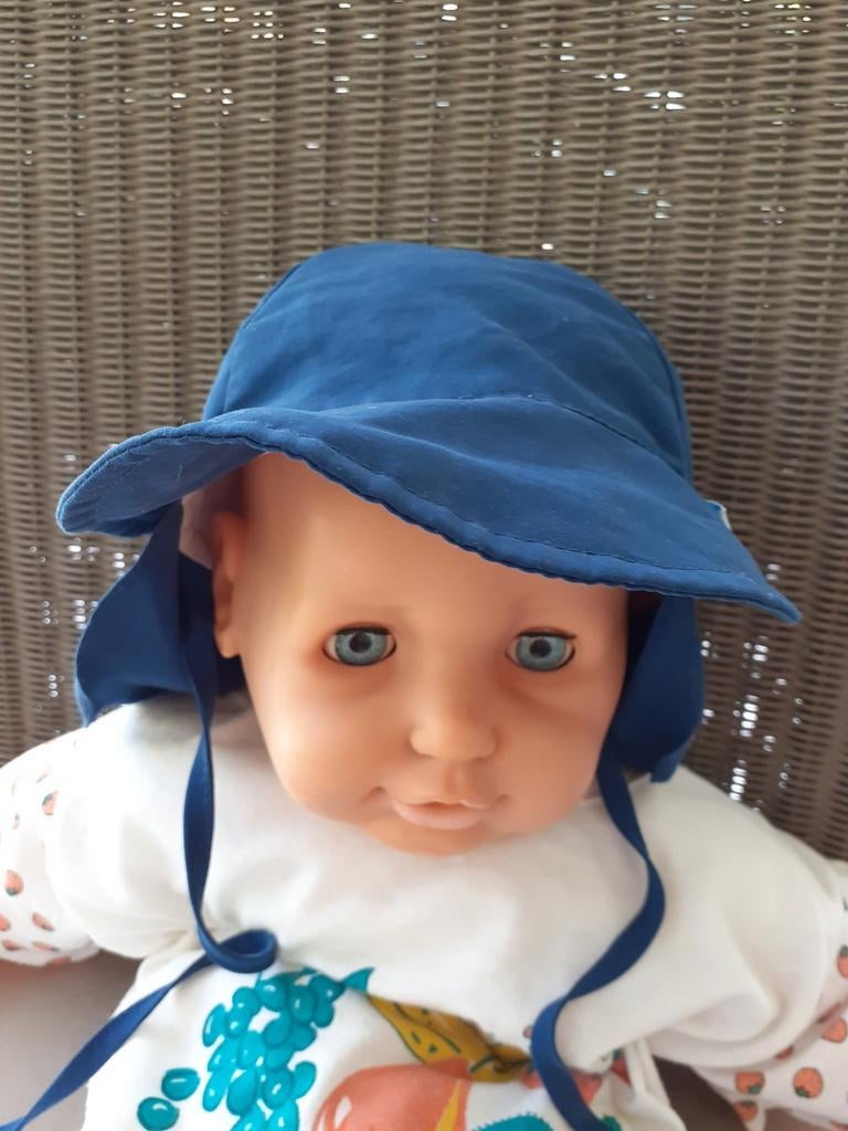 Baby zonnehoedje  0- 6 maanden UPF 50+, Kinderen en Baby's, Ophalen of Verzenden, Gebruikt