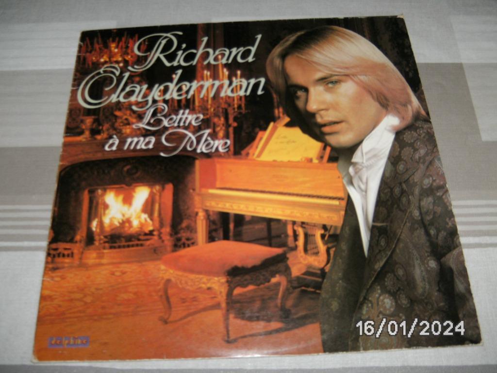 Een LP "Richard Clayderman "Lettre à ma Mère", Enlèvement ou Envoi, Comme neuf