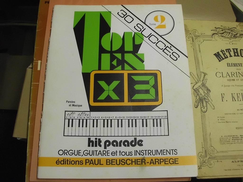 30 succés Tome 2 paroles et musiques, Muziek en Instrumenten, Orkestbanden, Ophalen, Gebruikt, Band
