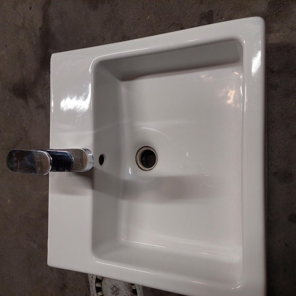 Lavabo, Bricolage & Construction, Enlèvement, Comme neuf, Robinet