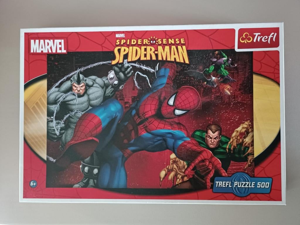 Marvel Spider-Man Trefl Puzzel, Ophalen of Verzenden, Gebruikt
