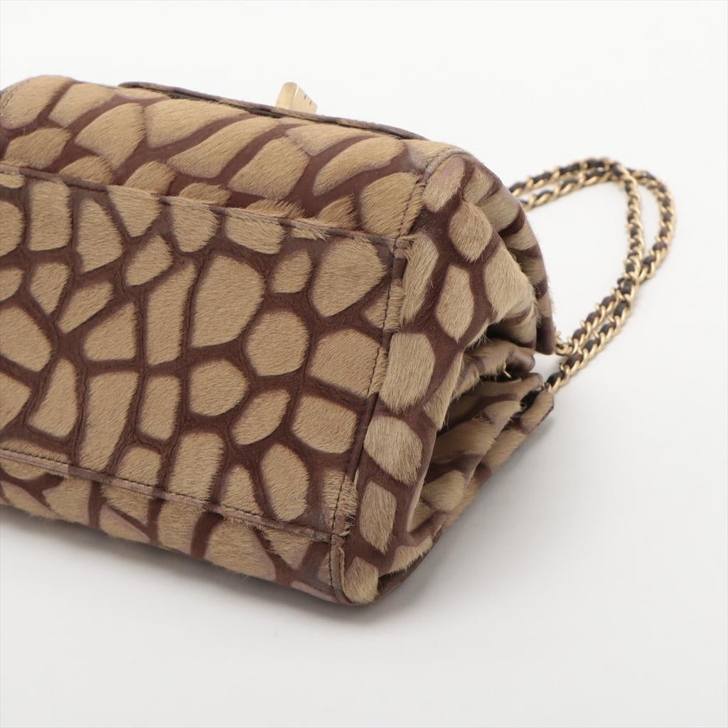 Chanel 2.55 vintage, Envoi, Utilisé, Beige, Sac à main