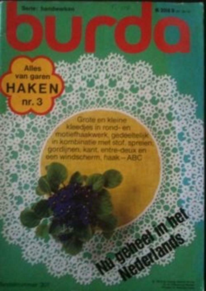 Burda: Serie handwerken, Boeken, Hobby en Vrije tijd, Ophalen of Verzenden