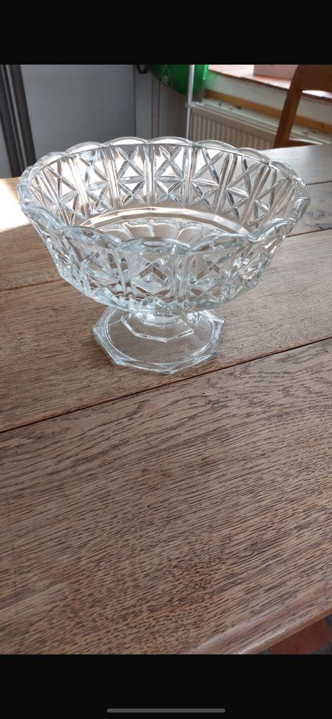 🎁 Idée cadeau  ; Coupe en Cristal vintage, Enlèvement, Comme neuf, Verre