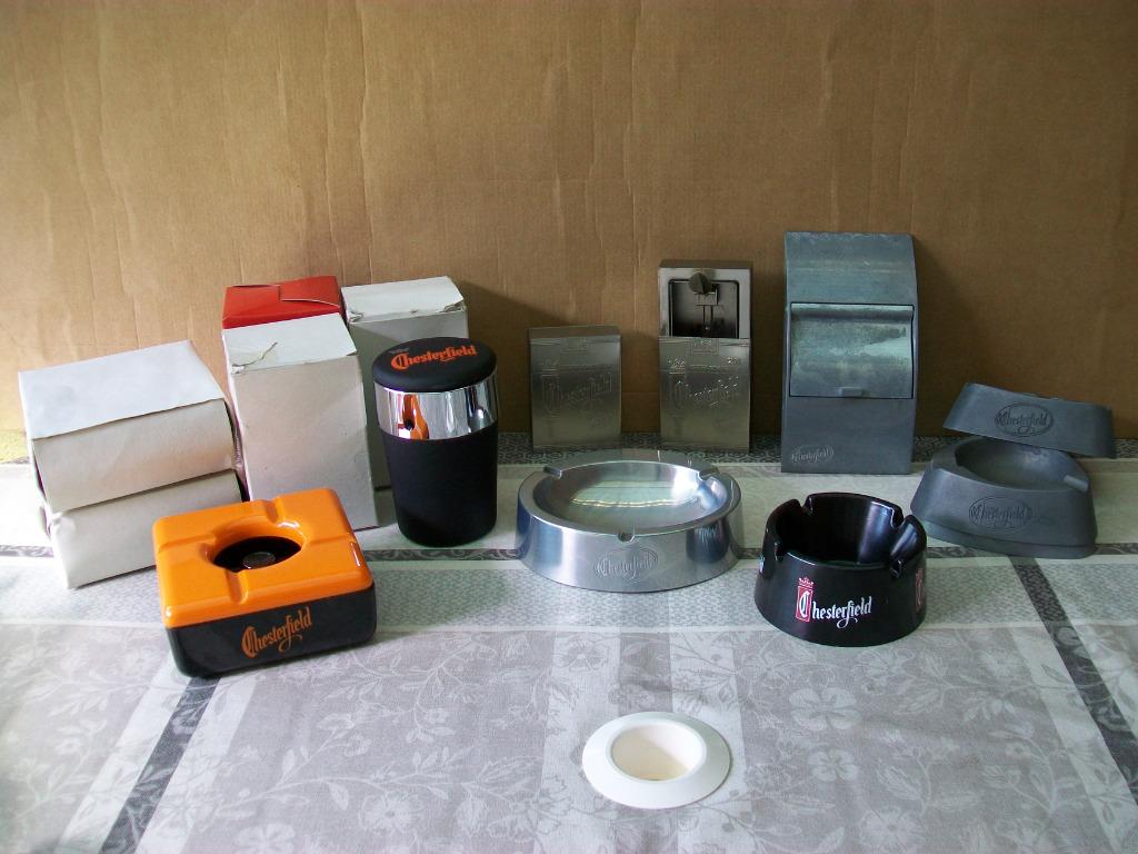 Asbak Chesterfield - Cendrier - Ashtray - Asbakken Vintage, Verzamelen, Ophalen of Verzenden, Zo goed als nieuw, Asbak