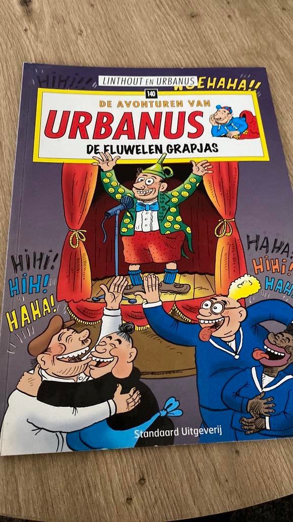 Urbanus - De fluwelen grapjas, Boeken, Ophalen of Verzenden, Urbanus; Willy Linthout