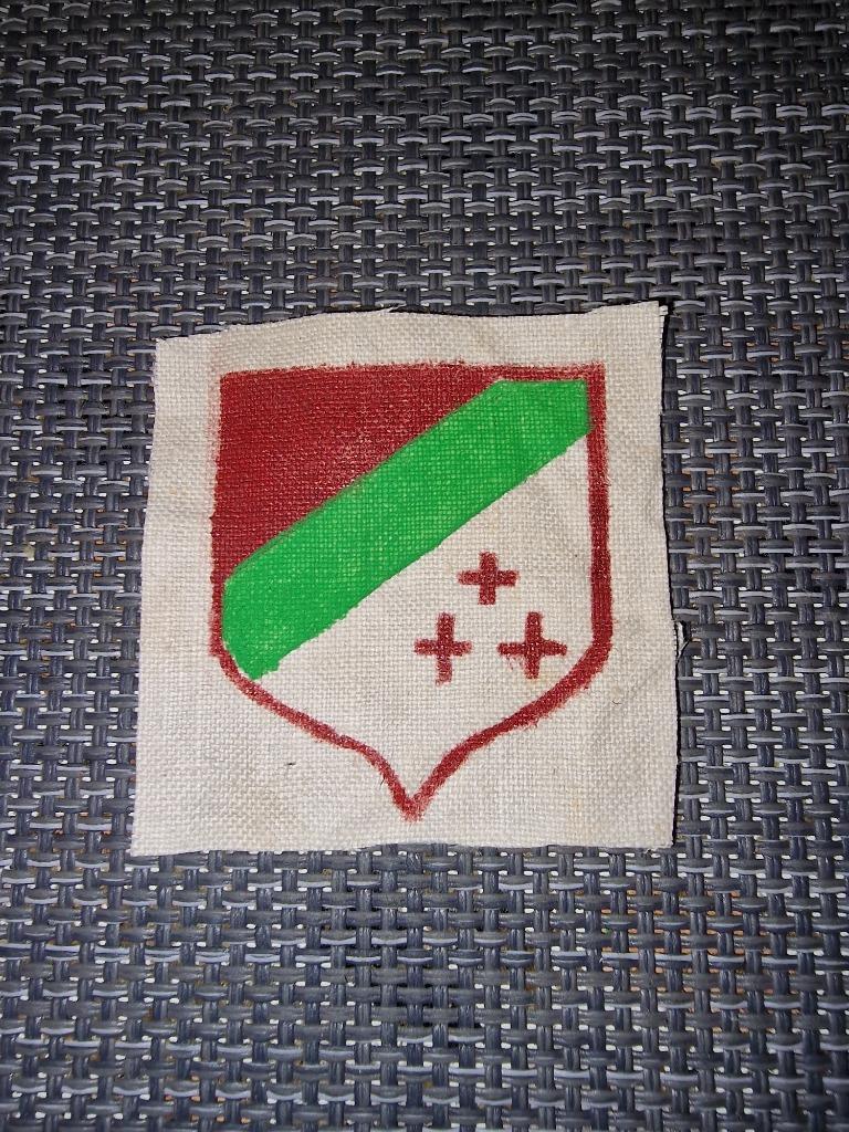 Originele Katanga arm patch, Ophalen of Verzenden, Landmacht, Embleem of Badge