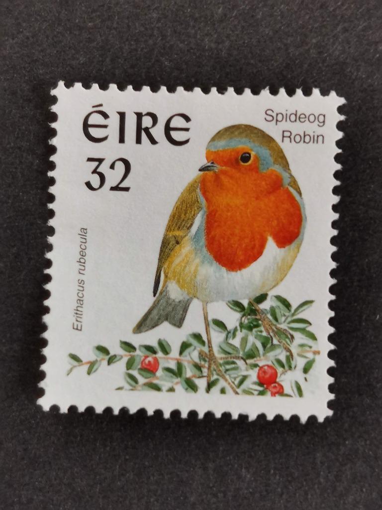 Irlande 1997 - oiseaux - rouge-gorge - taille plus petite, Enlèvement ou Envoi, Irlande, Affranchi