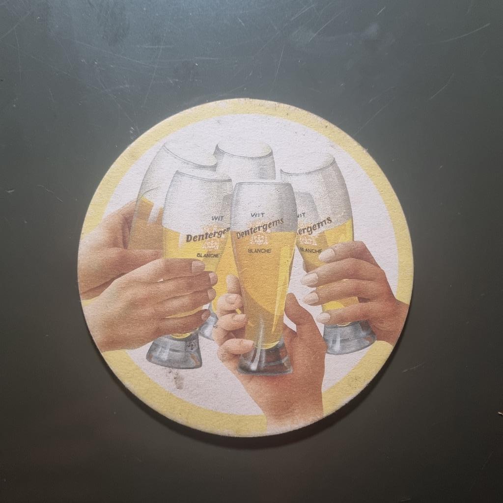 Sous Bock Dentergems (modèle 1), Verzamelen, Ophalen of Verzenden, Gebruikt, Viltje(s), Overige merken