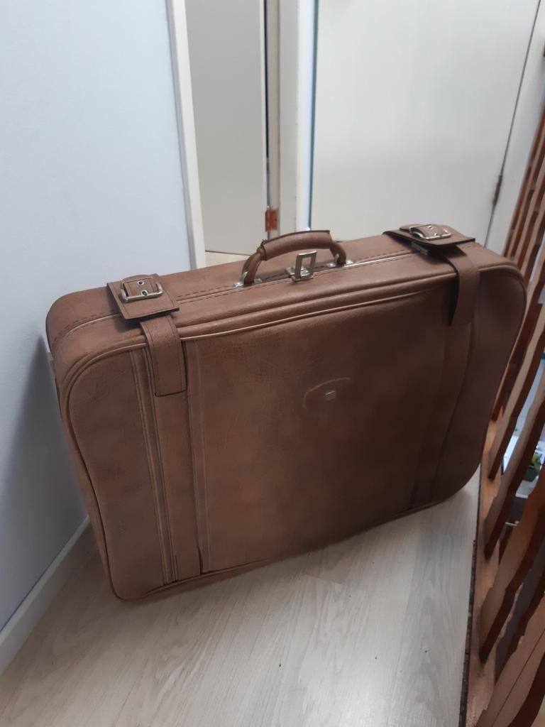 Toffe grote reiskoffer 75/55 cm met sleuteltje, Enlèvement, Comme neuf