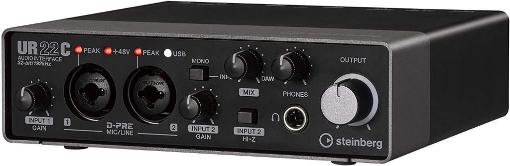 Steinberg UR22C USB 3 audio interface, Audio, Tv en Foto, Professionele apparaten, Ophalen of Verzenden, Zo goed als nieuw, Audio