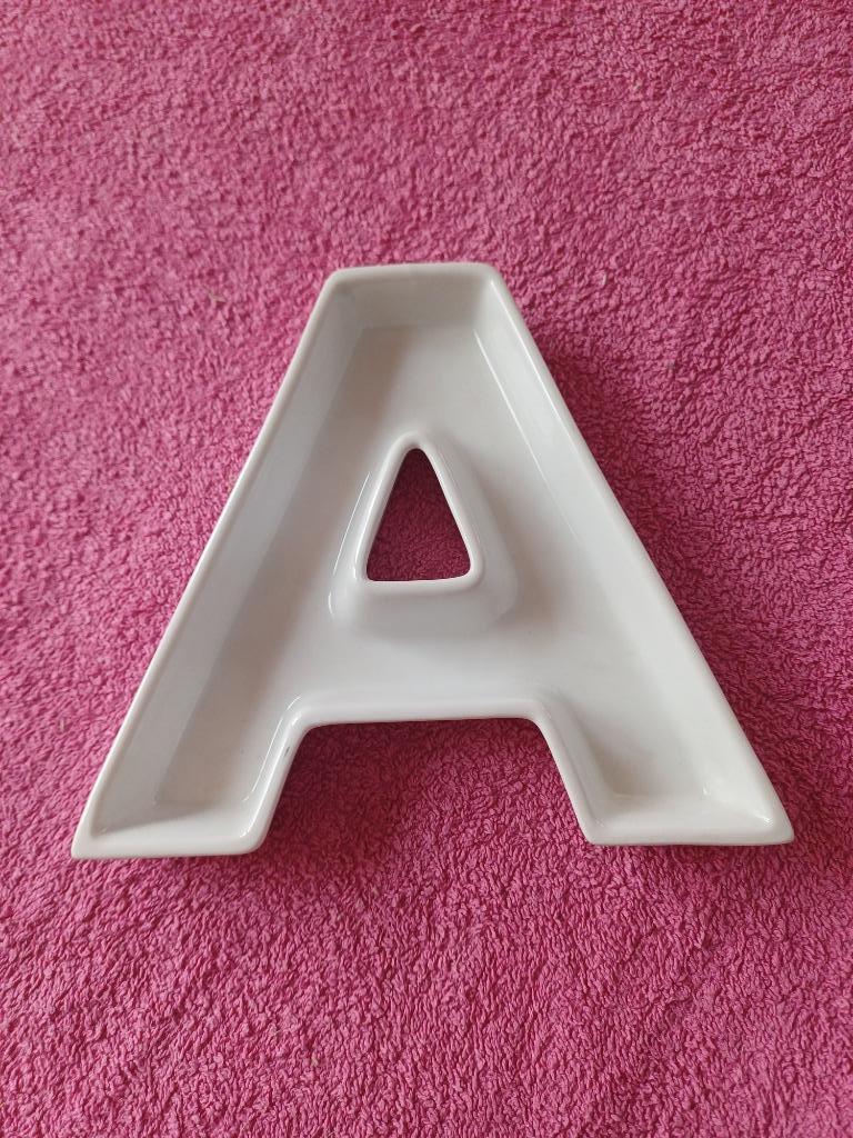 plat lettre A, Ophalen of Verzenden, Nieuw