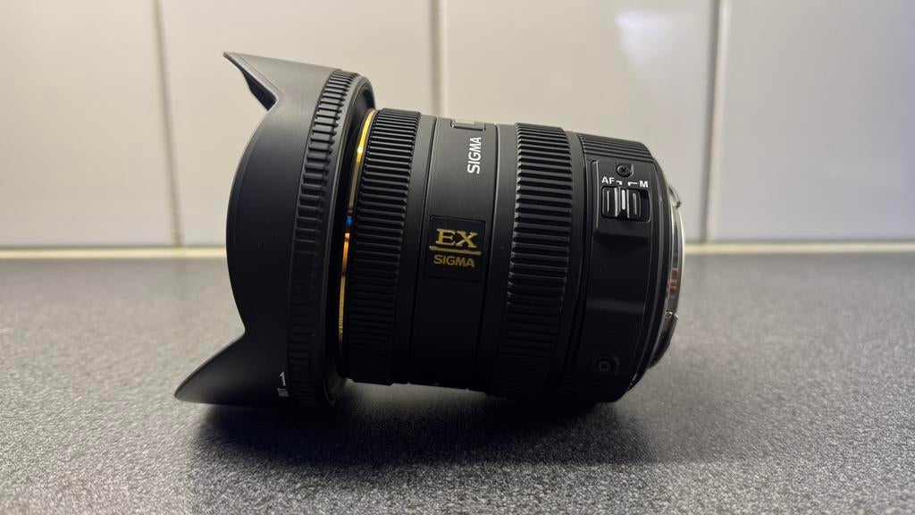Canon AF - Sigma 10-20mm F3.5 EX DC, Audio, Tv en Foto, Ophalen, Zo goed als nieuw