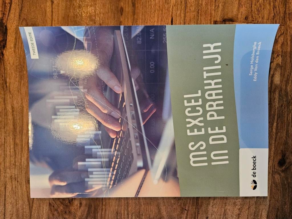 MS Excel in de praktijk 2024, Boeken, Informatica en Computer, Nieuw, Ophalen of Verzenden, Serge Halsberghe en Eddy Van den Broeck