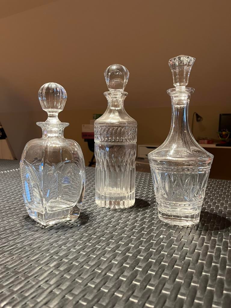 Vintage whiskey flessen, 3 stuks, Antiek en Kunst, Ophalen