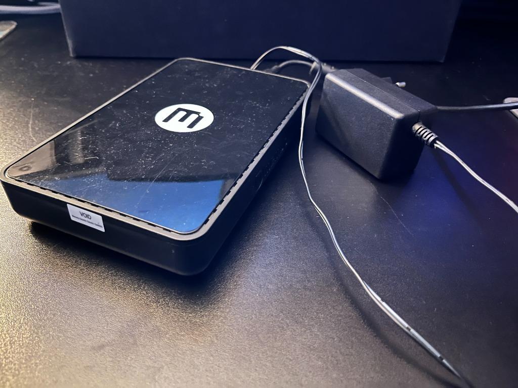 Extern HDD Backup Memup 1TB, Computers en Software, Harde schijven, Gebruikt, HDD, Memup, Ophalen of Verzenden