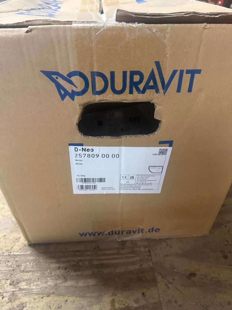 Wc pot Duravit D-Neo (nieuw in de doos), Ophalen, Nieuw