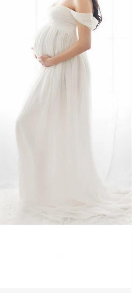 Robe de maternité, séance photo, bandeau en dentelle fendu s, Enlèvement ou Envoi