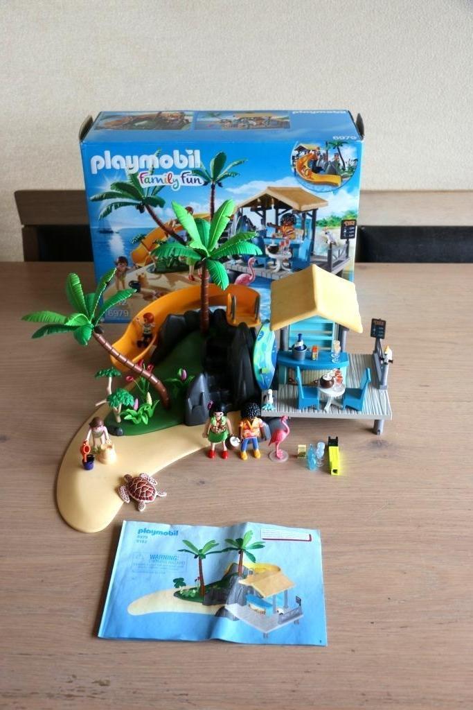 Playmobil - Tropisch eiland - 6979, Ophalen of Verzenden, Zo goed als nieuw, Complete set